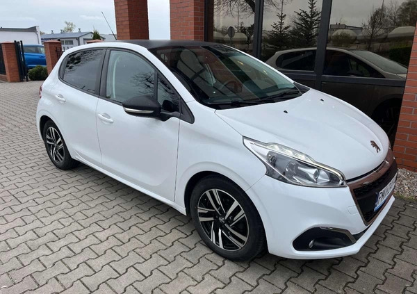 Peugeot 208 cena 31200 przebieg: 146000, rok produkcji 2017 z Turek małe 352